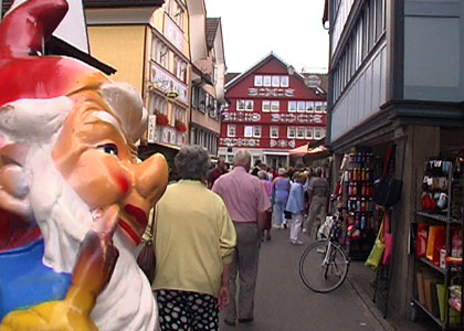 La ville d'Appenzell