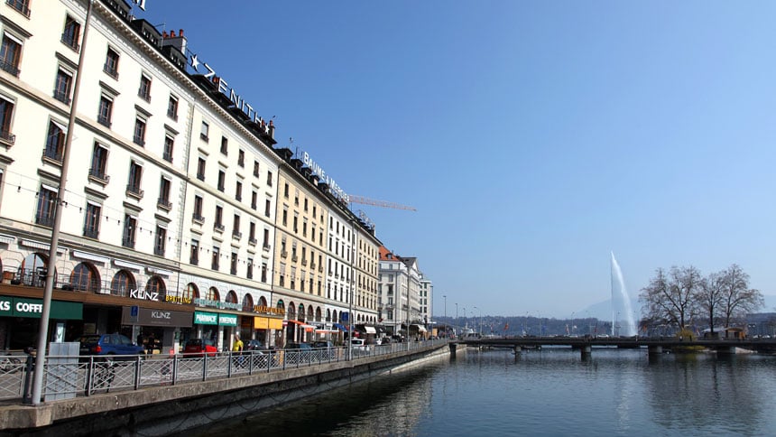 la ville de Genève