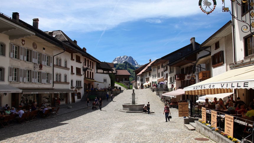 Gruyères en Suisse