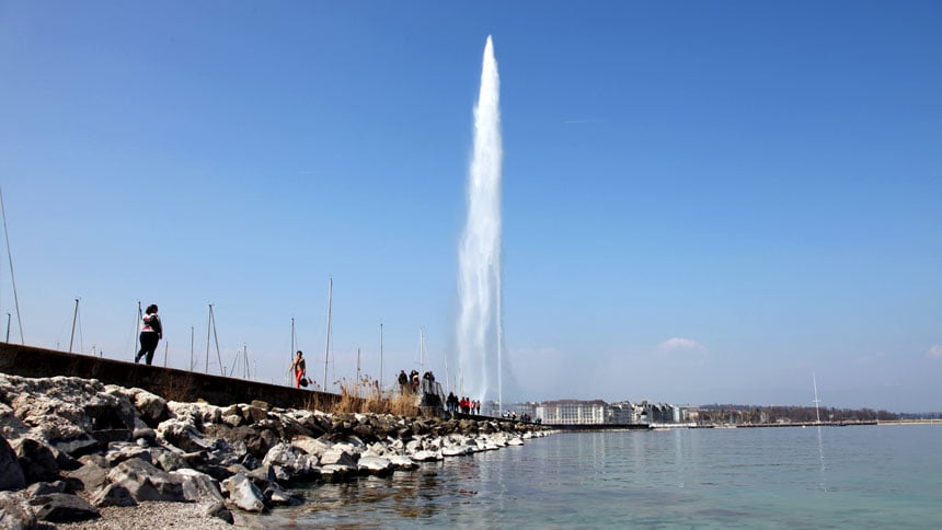 Le Jet d'eau de Genève