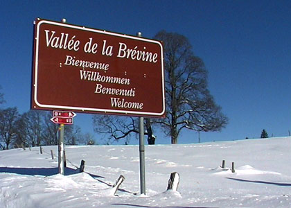 La vallée de la Brévine