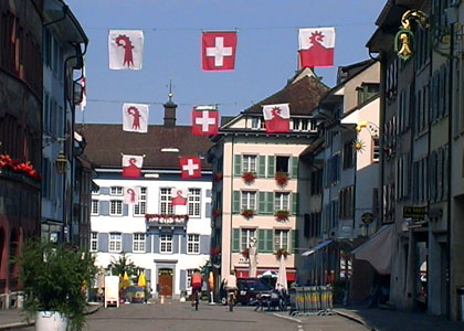 La ville de Liestal (BL)