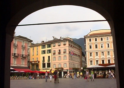 Lugano en Suisse (Tessin)