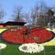 L'horloge fleurie du Jardin Anglais à Genève