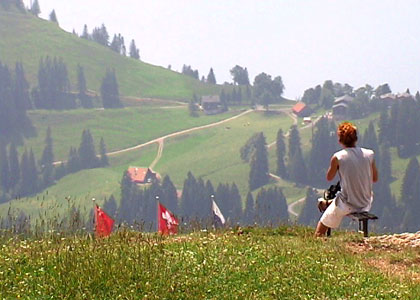 Le Mont Rigi en Suisse