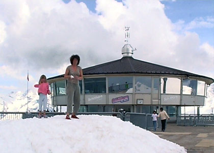 Restaurant tournant Piz Gloria au Schilthorn